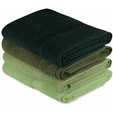  rainbow - Green Light Green Olive Green Green Dark Green Bath Towel Set (4 Pieces) Cene