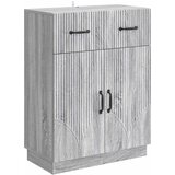  Kreveta Siva sonoma 66 x 34,5 x 87 cm Konstruirano drvo Slike