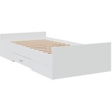  Okvir kreveta s ladicama bez madraca bijeli 90x200 cm | shoptok.hr