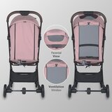 Coccolle Samodejno zložljiv športni voziček Melia roza | Shoptok.si