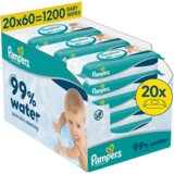 Pampers vlažne maramice Aqua Soft Touch / 20 x 60 komada XXL Cijene