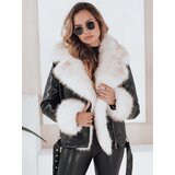 DStreet Kurtka damska zimowa GIRLROCK czarna ramoneska z futerkiem DStreet Kurtka damska zimowa GIRLROCK czarna ramoneska z futerkiem Slike