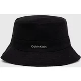 Calvin Klein Dvostranski klobuk črna barva, K60K612035