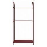 Mette Ditmer Denmark Bordo rdeče kovinsko stojalo za oblačila 92x186x39 cm Arch – Cene