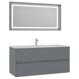 Hanah home Kupatilski ormarić sa umivaonikom i ogledalom (2 komada) Nest 121 v2 555 | Eponuda.com
