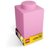 Lego Ružičasta noćna svjetiljka od silikona Classic Brick | shoptok.hr