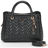 Guess Ročne torbice STACEY GIRLFRIEND SATCHEL Črna Cene