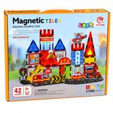 Magnetic Construction Blocks Fire Station Fire Station 42 pcs. | shoptok.hr