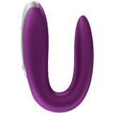 Satisfyer Double Fun - pametni, vodoodporni, radijsko vodeni vibrator na baterije (vijolična) | Shoptok.si