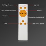 BRILONER led prigušiva plafonska svetiljka ripple LED/24W/230V 3000-6500K + daljinski upravljač | Eponuda.com