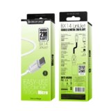 Hoco BOROFONE podatkovni kabel BX14 MicroUSB na USB 2m 2,4A bel | Shoptok.si