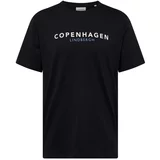 Lindbergh Majica 'Copenhagen' mornarsko plava / nebesko plava / bijela