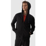 4f Men's Hoodie Zip Black WAW24TSWSM1256-20S | Shoptok.si