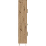  Highboard 2 kom. Umjetnički hrast 69,5 x 34 x 180 cm | shoptok.hr
