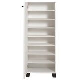 Woody Fashion cipelarnik 50x127x38cm Belo-Crni | ePonuda.com