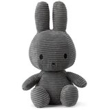 Nijntje · Miffy® by bon ton toys plišasta igrača miffy corduroy grey | Shoptok.si
