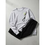 Sinsay Basic crewneck dukserica s udjelom pamuka | shoptok.hr