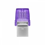 Kingston USB C & USB DISK 128GB DT microDuo3G3, 3.2 Gen1, OTG, plastičen s pokrovčkom DTDUO3CG3/128GB | Shoptok.si
