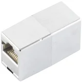 Shiverpeaks basic-s modularni priključek in-line adapterja - spojka RJ45 - spojka RJ45\, 8/8 - 8/8\, dodeljena 1:1\, neoklopljena\, metalizirana isdn adapter [1x RJ45 vtičnica 8p, (20411204)