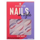 Essence Nails In Style manikura 12 ks odtenek 13 Stay Wavy za ženske | Shoptok.si
