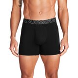 Under Armour UA Performance Cotton 6in Boxerjock 3 Pack, Black/Steel - M, (21286898) | Shoptok.si