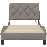  Okvir kreveta s LED-om bez madraca 90x190cm tkanine | shoptok.hr
