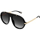 Chloe CH0357S 001 ONE SIZE (58) Črna/Siva Cene