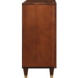 vidaXL Strani šal Rjava 60 x 33 x 75 cm Trdnina mango lesa | Shoptok.si