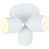 Candellux Lighting Bijela stropna svjetiljka s metalnim sjenilom 32x32 cm Azuro – | shoptok.hr