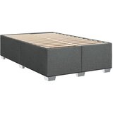  Krevet box spring s madracem tamnosivi 120 x 190 cm tkanina | shoptok.hr