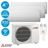 Mitsubishi Multisplit trojček 3 x MSZ-BT25VGK-E3 2,5kW notranja / 1 x MXZ-3F54VF4-E1 5,4kW zunanja - | Shoptok.si
