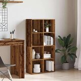 vidaXL Knjižna omara starinski les 66x30x130 cm inženirski les | Shoptok.si