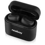 Niceboy podsie 4 - bežične slušalice IP54 crne | Eponuda.com