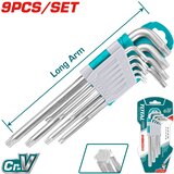 Total Set torx ključeva dugački T10-T50mm 9/1 THT106392 | ePonuda.com