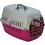 Moderna pink transporter metalna vrata za mačke Cene