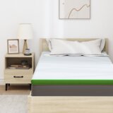 vidaXL Blazine za vzmetnice Bela in zelena 90 x 190 cm | Shoptok.si