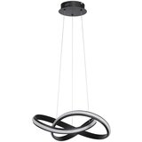  LED prigušiva luster na sajli SALO LED/28W/230V 3000K crna Cene