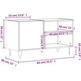 Ormarić za ploče boja hrasta 85 x 38 x 48 cm konstruirano drvo | shoptok.hr