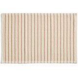Kave Home Oranžna/bež tekstilna kopalniška preproga 50x80 cm Merade – Cene