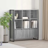 Ormarić za knjige 2 pcs Siva Sonoma 99,5 x 30 x 108 cm | shoptok.hr