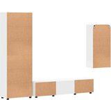  Set TV komoda s ladicama s policom Bijelo Konstruirano drvo | shoptok.hr