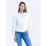 Big Star Woman's Sweatshirt Sweat 171490 Brak Knitted-100