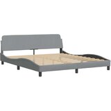  Okvir za krevet Dover svijetlo siva 180x200 cm tkanina | shoptok.hr
