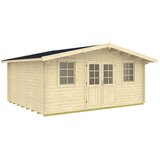Male kuće Drvena vrtna kućica BIDASOA 500 × 400 cm – bez završnog krovnog pokrova | shoptok.hr