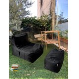 Atelier Del Sofa Lazy bag set Sedir, 75x70x95 cm, 75x35x35 cm, Crni Cijene