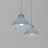  Luster na sajli SVEN 2xE27/15W/230V siva | Eponuda.com