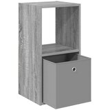  Nočna omarica Siva Sonoma 35 x 32 x 68,5 cm Konstruiran les, (5000233443) | Shoptok.si