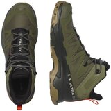 Salomon Trekking čevlji X Ultra 4 Mid GORE-TEX L41739800 Deep Lichen Green/Peat/Kelp | Shoptok.si