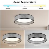  Immax NEO 07287L - LED+CCT prigušiva stropna svetiljka LONA 36W/230V, prečnik 45,5 cm + daljinski upravljač | Eponuda.com