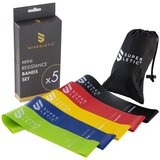 Capital Sports Uros Mini, ekspanderji, komplet 5 kosov, fitnes elastike, zanka, 100 % lateks Cene